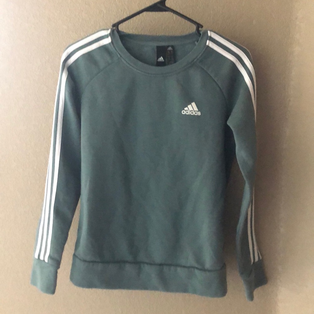 Adidas XS Green sweatshirt